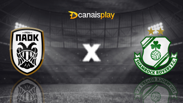 Assistir PAOK x Shamrock Rovers ao vivo online 22/08/2024